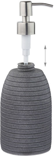 Relaxdays Dispenser Κουζίνας Πλαστικό Γκρι 300ml