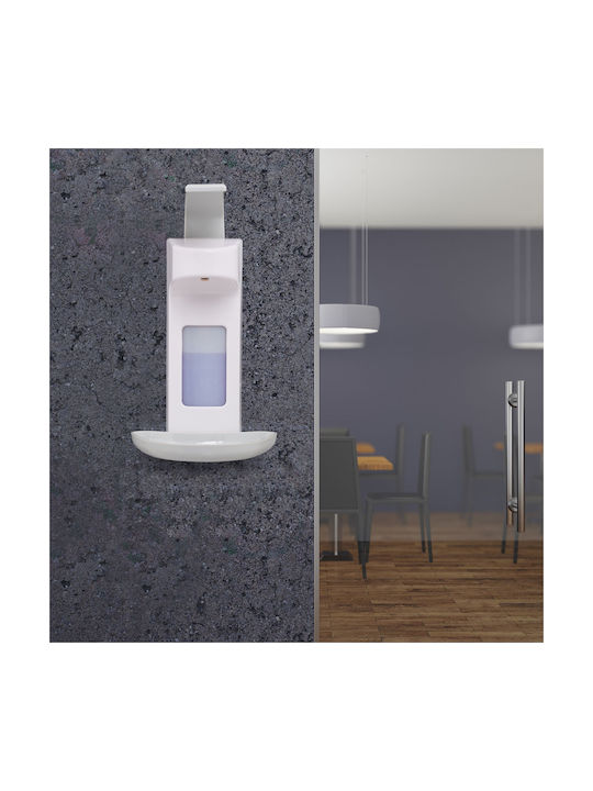 Relaxdays Επιτοίχιο Dispenser Πλαστικό Λευκό 500ml