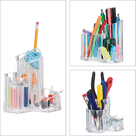 Schreibtischzubehör Kosmetikprodukt Halter Transparent