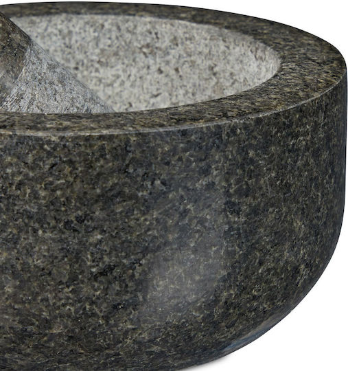 Relaxdays Mortar Granit 8x16cm