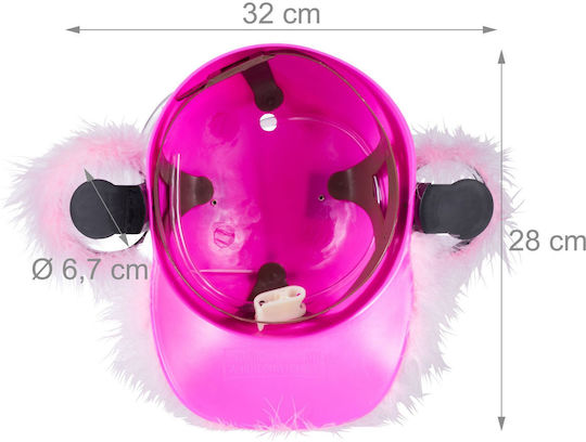 Pink Beer Drinking Hat Relaxdays