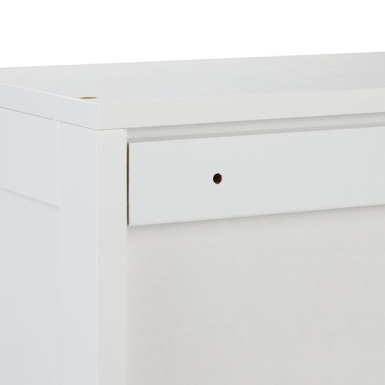 Relaxdays Cabinet de baie L50xA30xÎ18.5cm Alb