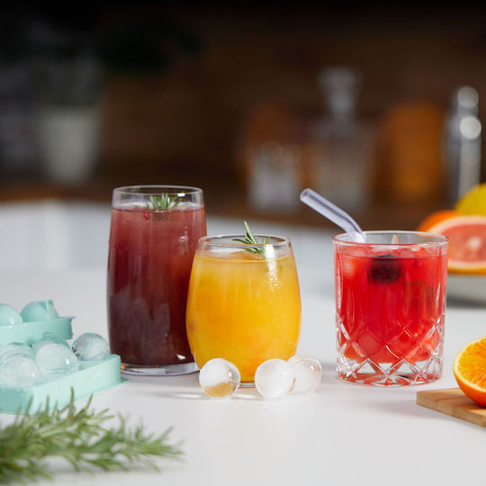 Relaxdays Παγοθήκη Στρογγυλά Πλαστική 10048639 4τμχ