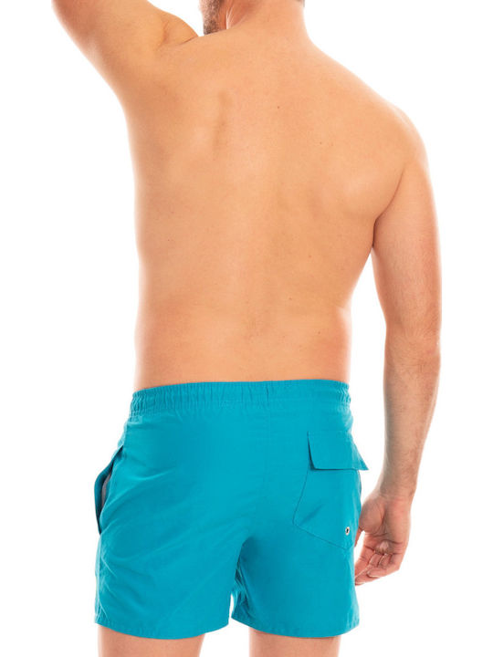 Costume De Baie Bărbați Pantaloni Scurți Albastru Deschis