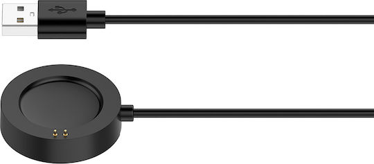 Techsuit Зарядно за Xiaomi Watch S4/2/S3/H1/Watch2 Pro/Watch S2 Бялς