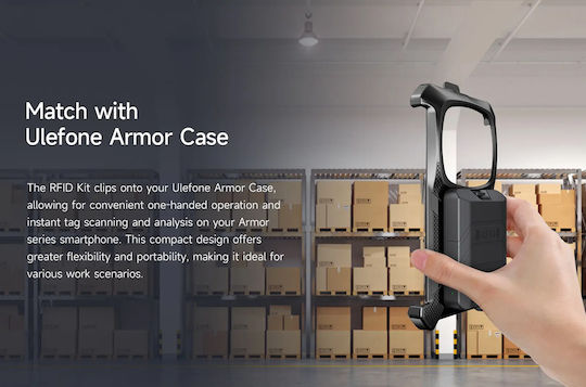 Ulefone RFID-Lesegerät Uan06 Kompatible Armor-Hüllen Bluetooth 1600mAh