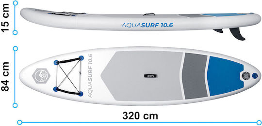 NEO Sport Gonflabilă Placă SUP cu Lungime 3.2m Albă