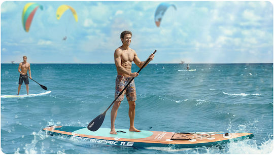 NEO Sport Aufblasbar SUP Board mit Länge 3.5m Beige