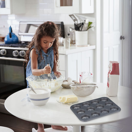 Relaxdays Φόρμα Ζαχαροπλαστικής για Cupcakes/Muffins 26.5x35εκ. 2τμχ