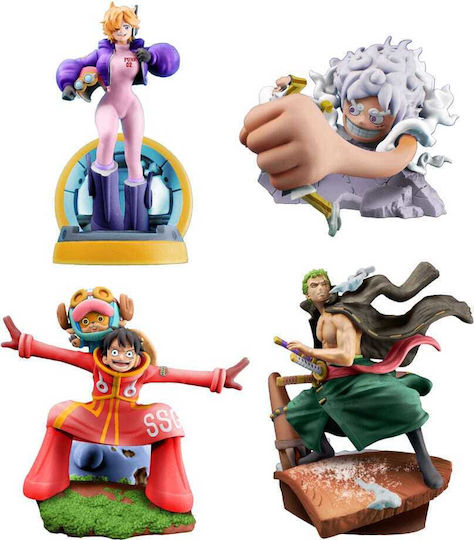 One Piece Petitrama Pvc Mini Statue Logbox Re Birth Egghead Blind Box 9 Cm