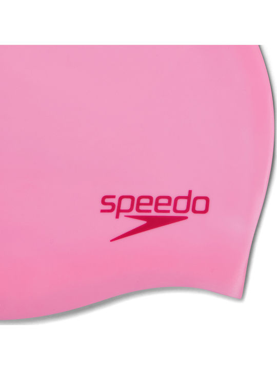 Speedo Plain Moulded 8 Σκουφάκι Κολύμβησης Παιδικό Ροζ Speedo Plain Moulded 8 Σκουφάκι Κολύμβησης Παιδικό Ροζ