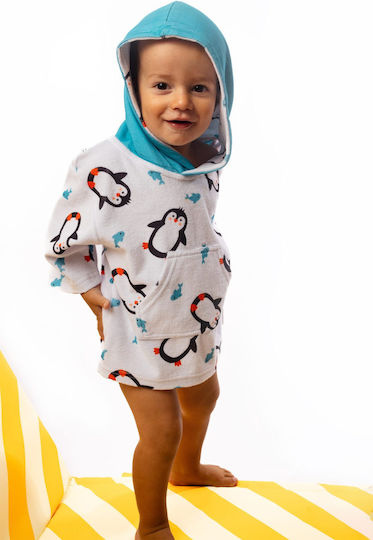 Swim Coverup Upf50 Penguin 0-12μηνών