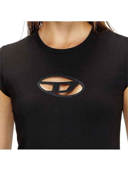 D-angiel Summer Mini T-Shirt Dress Black