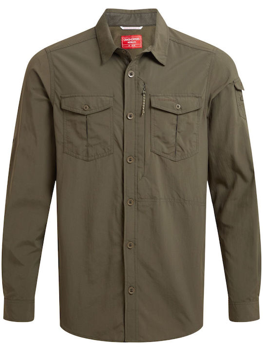 Long-sleeved Shirt Khaki