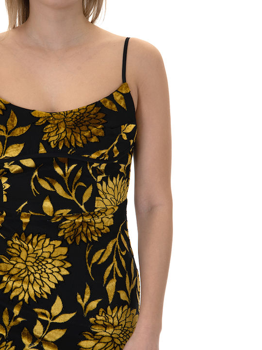 Sommer Midi Abendkleid Schwarz