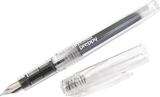 Platinum Preppy Πένα Γραφής Fine 0.3mm από Πλαστικό με Μαύρο Μελάνι