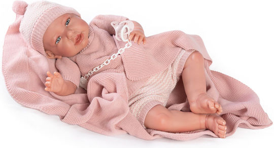 Munecas Arias Μωρό Κούκλα Κορίτσι Reborn 52 εκ.