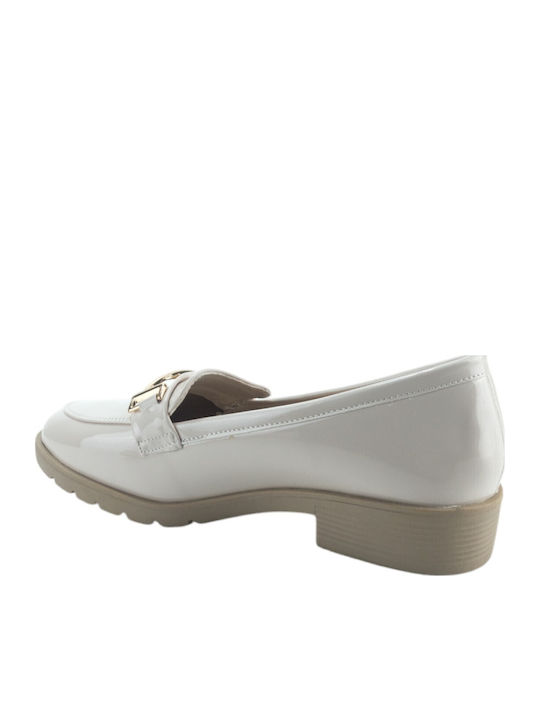 Γυναικεία Loafers σε Μπεζ Χρώμα