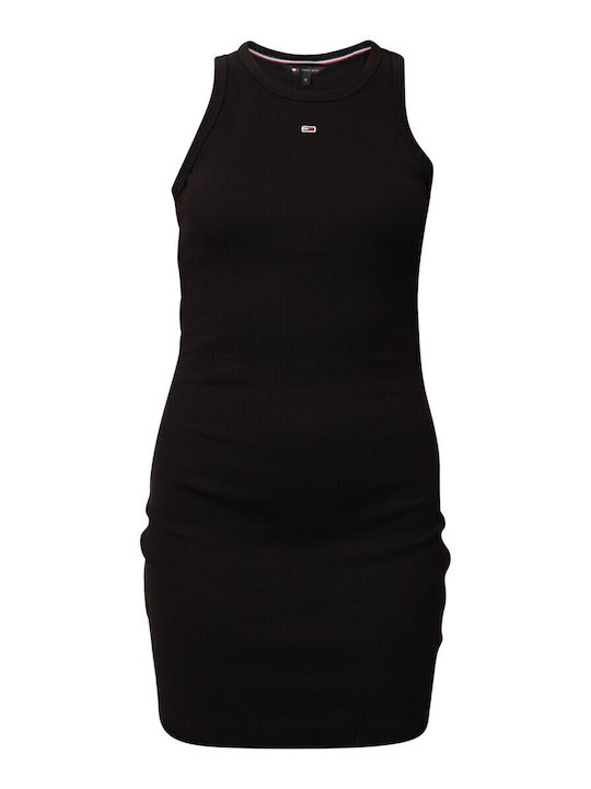 Essential Summer Mini Dress Black