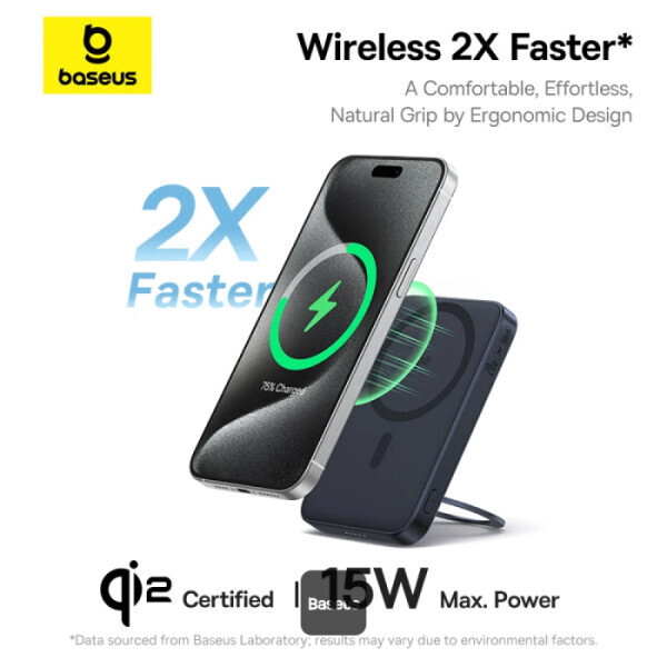Baseus PicoGo MagSafe Power Bank 5000mAh 20W με Θύρα USB-C Μπεζ