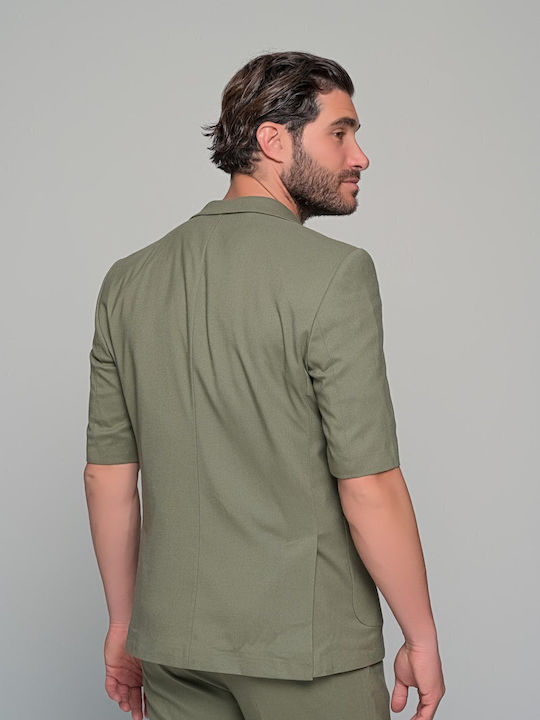 Prestigio Лятно време Мъжки Костюм Khaki