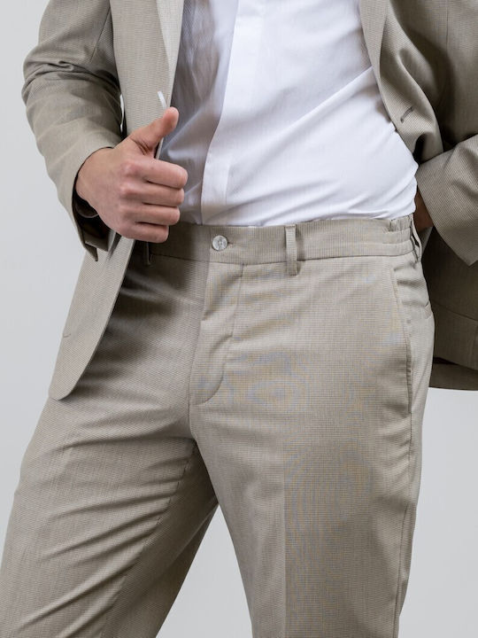 Men's Suit Slim Fit Beige