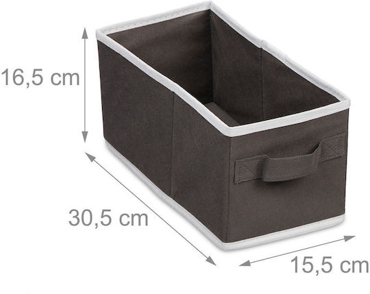 Relaxdays Husă Textilă De Depozitare Pentru Pantofi Atârnătoare În Culoare Bej 106x16.5x31cm