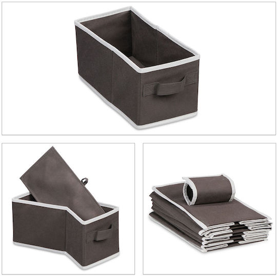 Relaxdays Husă Textilă De Depozitare Pentru Pantofi Atârnătoare În Culoare Bej 106x16.5x31cm