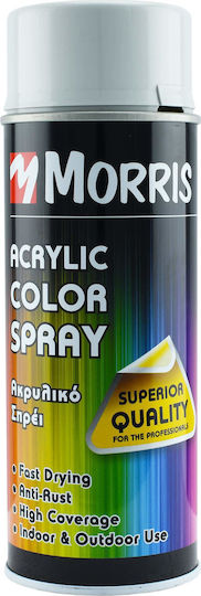 Benman Σπρέι Βαφής Acrylic με Γυαλιστερό Εφέ Light Grey RAL 7035 400ml