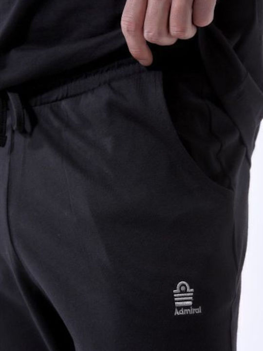 Sweatpants with Elastic Black