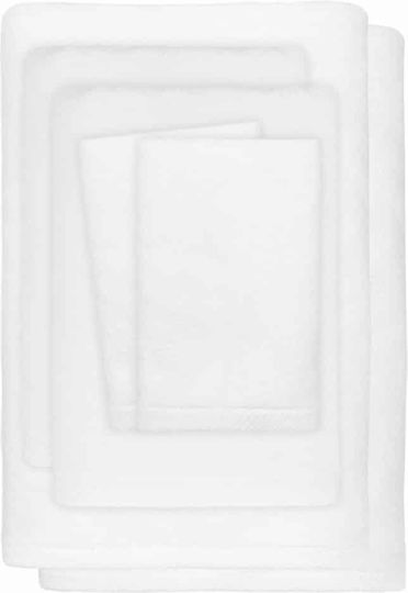 Astron Italy Кърпа За Лице 50x100см Бяла Тегло 700гр/м²