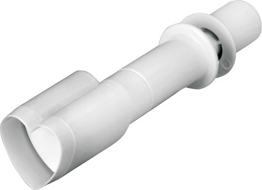 Set 6 Cake Molds Ejector Ibili Stainless Steel Plastic 7-10 Cm White