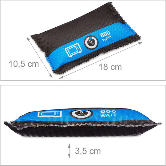 Pungă Dezumidificator Auto Relaxdays Absoarbe și Reține Umiditatea Anti-ceață 3,5 X 18 X 10,5 Cm