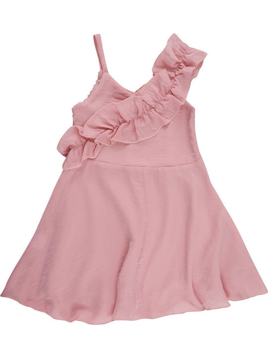 Rochie pentru Copii Fără mâneci cu Paiete Pink