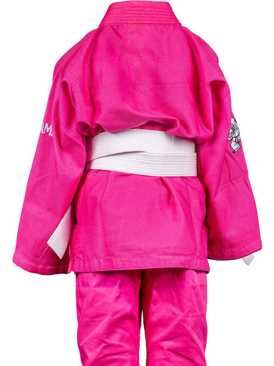 Okami Παιδικό Παντελόνι Brazilian Jiu Jitsu Ροζ