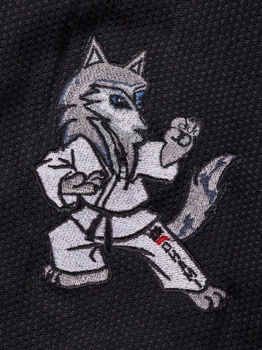 Okami Παιδικό Παντελόνι Brazilian Jiu Jitsu Μαύρο