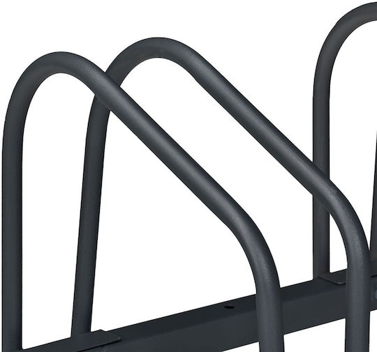 Bike Rack 2 Bicycles 27 X 40.5 X 33 Cm Relaxdays Black