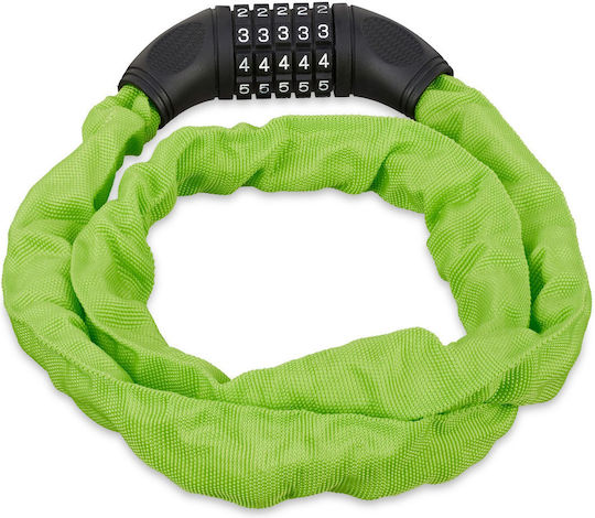 Bike Lock Code Relaxdays Green