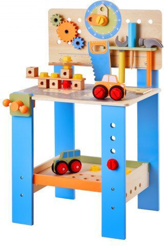 Vevor Wooden Kids Working Bench for 3+ Years 62 Pieces