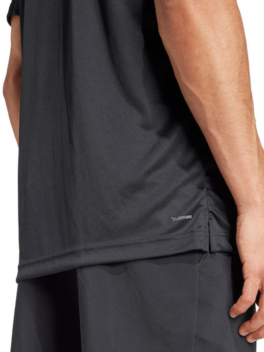 adidas Club JG0978 Ανδρική Μπλούζα Μαύρη