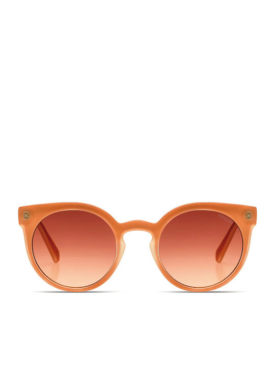 Komono Lulu Unisex Sunglasses with Orange Plastic Frame and Orange Gradient Lens KOM-S8171