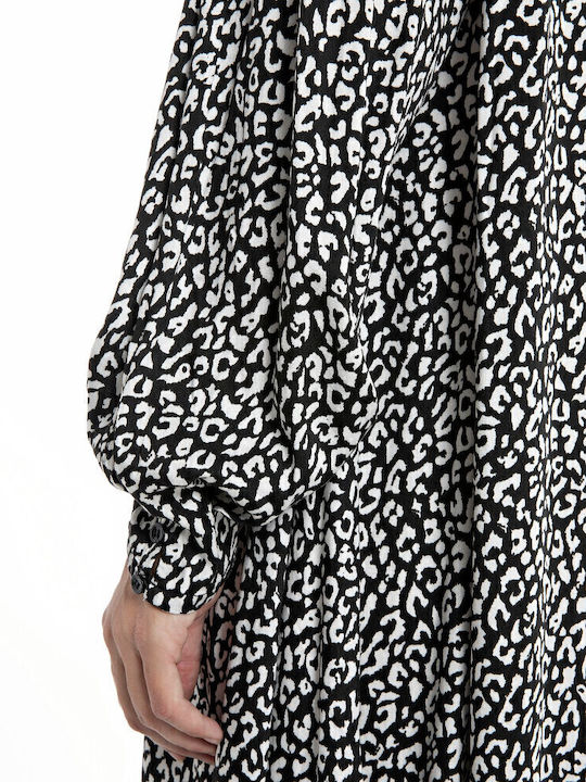 Midi Abendkleid Schwarz