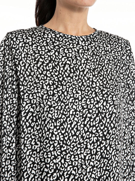 Midi Abendkleid Schwarz