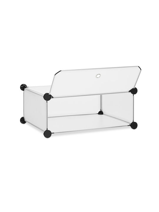 Plastik Schuhschrank 107x49x37cm