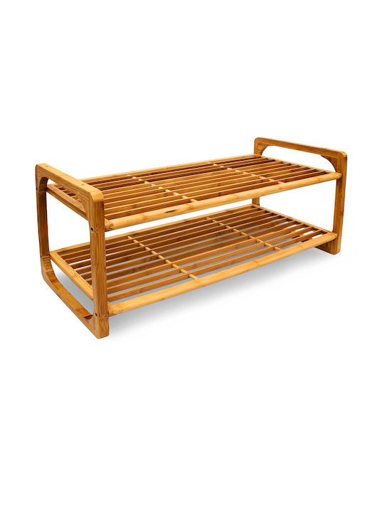 Schuhschrank aus Bambus 75x33x33cm