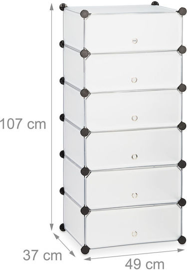 Relaxdays Husă de Depozitare pentru Pantofi
