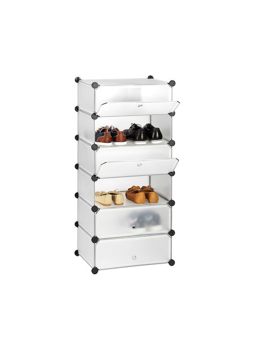 Plastik Schuhschrank 107x49x37cm