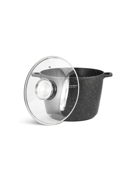 Edenberg Set de vase de gătit din aluminiu Black cu strat antiaderent 17buc