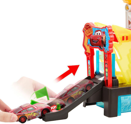 Mattel Disney Cars Race Ready Автомивка Писта За 4+ Години