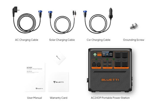 Bluetti AC240P Power Station 1843Wh